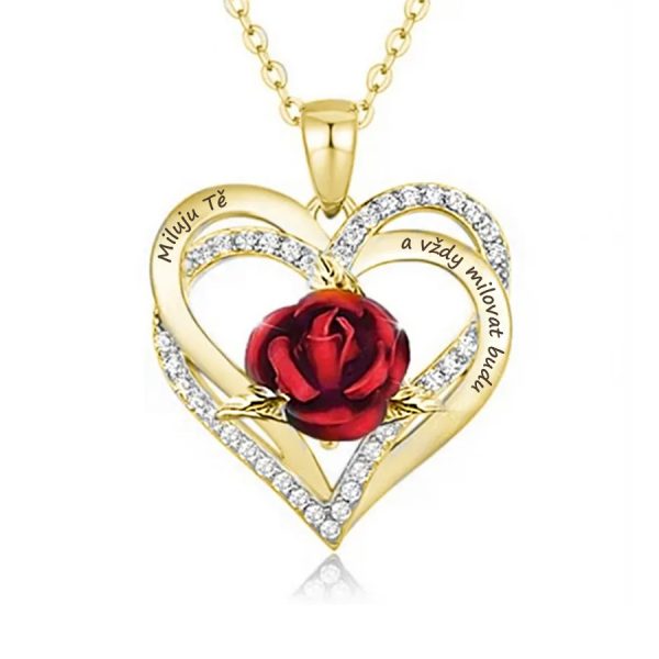 ideální-dárek-pro-milovaného-člověka-dvojité-srdce-s-červenou-růží-zlatá-bejessa