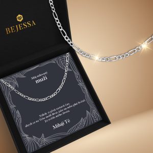 dárek pro milovanou osobu, stříbrný náhrdelník s věnováním VÁNOCE